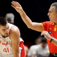 Sergio Scariolo: "He visto puntitos del auténtico Pau"