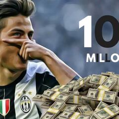 La Juve sólo escuchará ofertas por Dybala a partir de 100M€