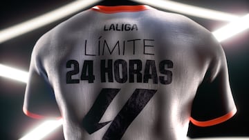 Cartel del programa 'L¨ªmite 24 horas' de LaLiga para el cierre del mercado de fichajes.