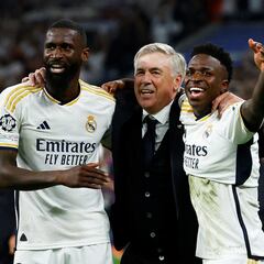 Real Madrid is heading to the Champions League final after their win over Bayern Munich and the Vini and the players celebrated by singing and dancing.