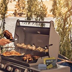 Elimina la grasa de tu parrilla con esta piedra pómez para barbacoa, multiuso y duradera