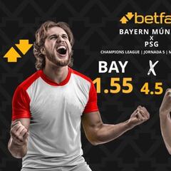 Bayern Múnich vs. PSG: horario, dónde ver, pronósticos y clasificación