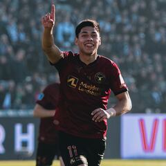 Osorio recibe su regalo más esperado desde que llegó a Europa