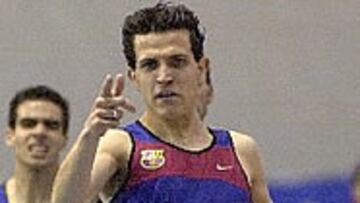 <b>OPTIMISTA.</b> El actual campeón de España de atletismo en pista cubierta cree en sus opciones de alcanzar la final.