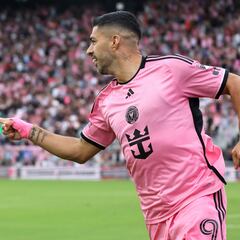Luis Suárez, los goles llegaron a Miami