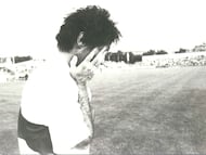 Marcelino llora tras no ascender con el Elche, en Butarque.