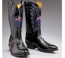 Las botas de cowboy del presidente Clinton