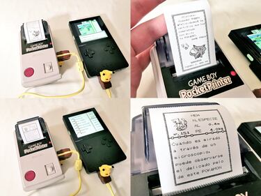 Así era Game Boy Printer, la impresora térmica de Game Boy y Game Boy Color que te permitía crear e imprimir pegatinas