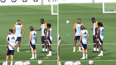 Mbappé, Endrick and Rüdiger have a blast playing ‘rock, paper, scissors’ at Real Madrid training
