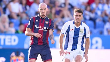05/08/23 PARTIDO ENTRE EL CLUB DEPORTIVO LEGANES Y EL LEVANTE CELEBRADO EN EL ESTADIO MUNICIPAL DE BUTARQUE TROFEO VILLA DE LEGANES