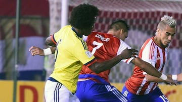Colombia 1x1: Mina, Sánchez y Cuadrado dominan Asunción