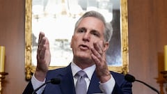 Los republicanos ultraconservadores han lanzado una moción para destituir al Presidente de la Cámara de Representantes, Kevin McCarthy.