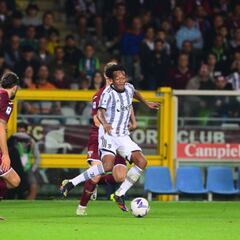 Cuadrado, entre los mejores en la recuperación de Juventus