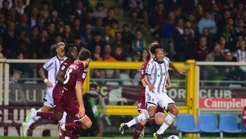 Cuadrado, entre los mejores en la recuperación de Juventus