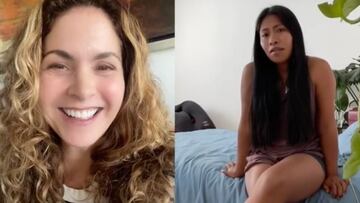 Lucero y Yalitza Aparicio hacen “dueto” con una canción de Mijares