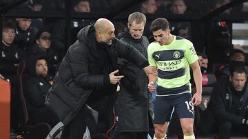 Guardiola zanja el ¡®caso Juli¨¢n ?lvarez¡¯