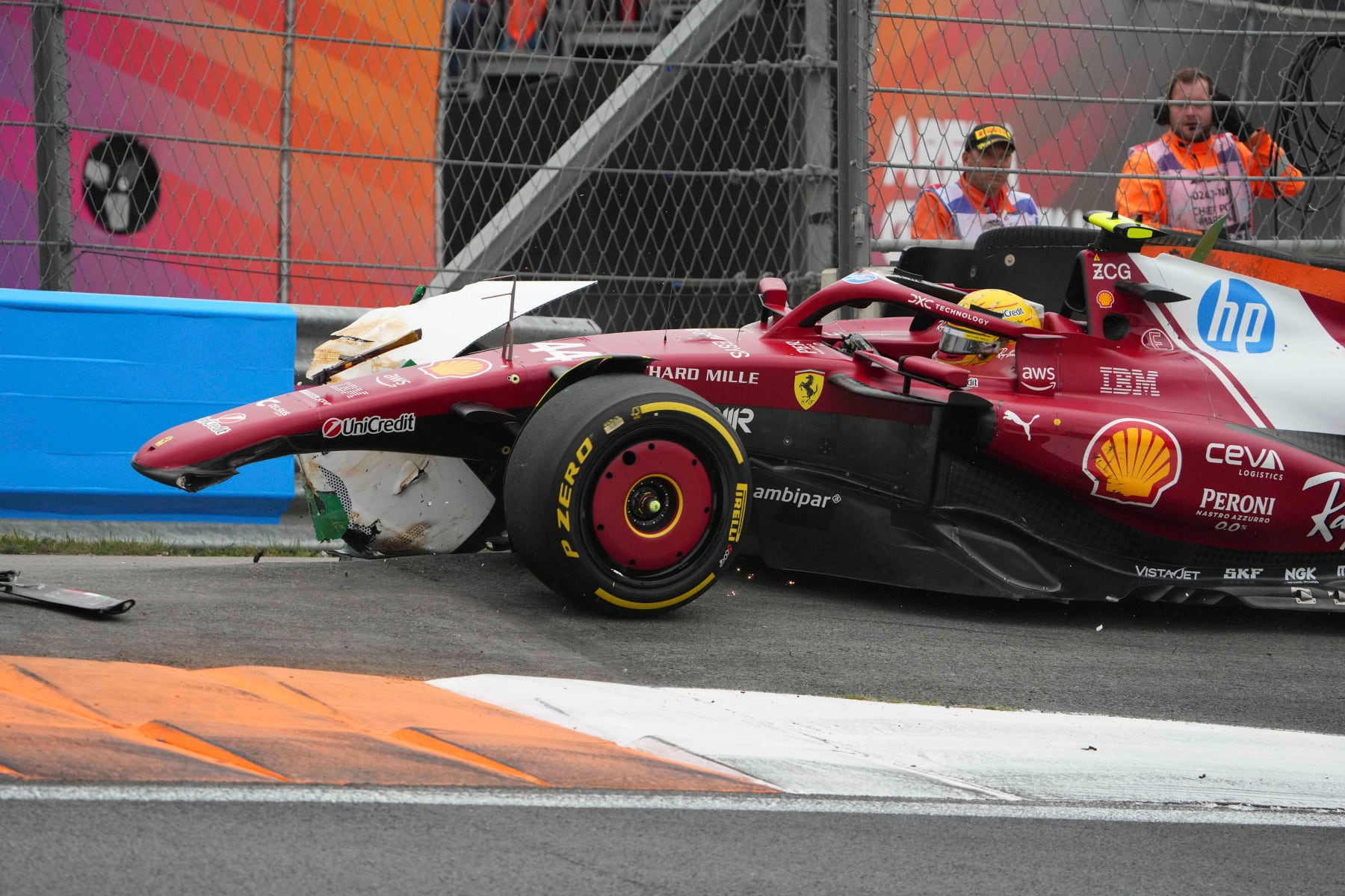 Lewis Hamilton (Ferrari SF-25). Zandvoort, Países Bajos. F1 2025.