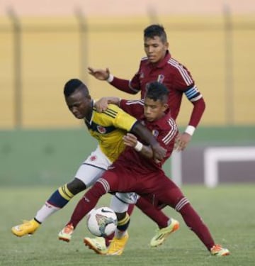 Colombia gana 1-0 a Venezuela, en el Sudamericano sub 20