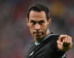 Who is the referee for the Morocco vs Portugal quarter-final game in the World Cup 2022?