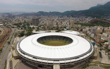 A stadium that has legendary status in global football, having hosted the deciding match in two World Cups, in 1950 and 2014. It has a capacity of 75,000 and has also been the venue for the finals of the Copa América, the Confederations Cup and the Olympi