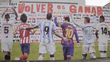 LaLiga celebra el regreso del fútbol con arte alrededor del mundo