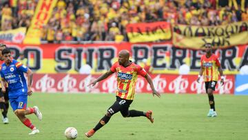 Pereira. Enero 31 de 2024. En el estadio Hernán Ramírez Villegas, el Deportivo Pereira recibe al Deportivo Pasto en un juego por la fecha 3 de la primera Liga Betplay de 2024. (Colprensa - Juan sebastián Henao)