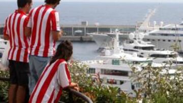 <b>FIDELIDAD. </b>Los aficionados colchoneros vuelven a visitar Mónaco.