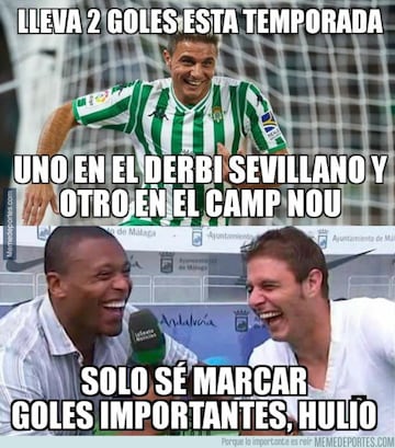 Los mejores memes de la derrota del Barcelona ante el Betis