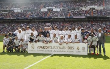 Real Madrid Legends v Liverpool Legends 2015