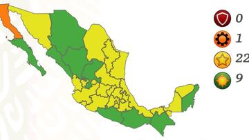 COVID 19: ¿cuáles son las zonas del país que quedan con el semáforo verde?