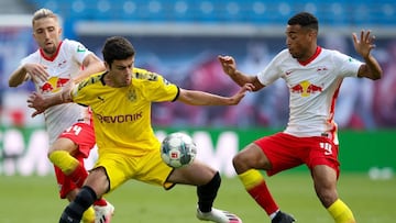 Este s&aacute;bado 20 de junio, Gio Reyna y Tyler Adams se encontraron en el partido entre el Dortmund y el Leipzing; al final de juego intercambiaron playeras.