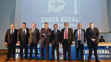 14/01/20 DEPORTIVO DE LA CORUÃA
JUNTA DE ACCIONISTAS NUEVA DIRECTIVA
FERNANDO VIDAL NUEVO PRESIDENTE
JUNTA DIRECTIVA