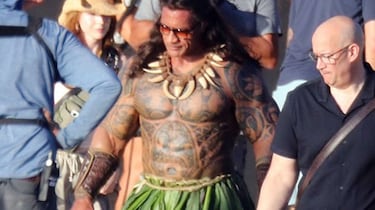 Crean una versión realista de Dwayne Johnson como Maui y la transformación es como mínimo inquietante