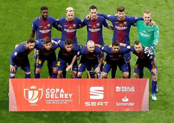 Equipo del Barcelona.