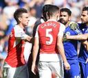 El Chelsea, multado con 54.000 euros por la pelea Costa-Gabriel