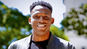 Jhon Lucumí, uno de los últimos en sumarse a la concentración de la Selección Colombia en Brasil.