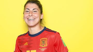 Lucía García, jugadora de España.