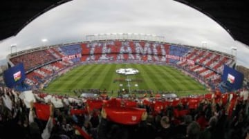 50th anniversary of inauguration of the Vicente Calderón stadium