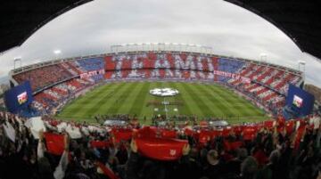 50 años del estadio Vicente Calderón en imágenes