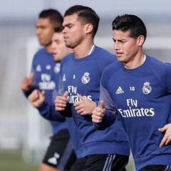 James y Pepe regresan al grupo y podrían estar en Balaídos