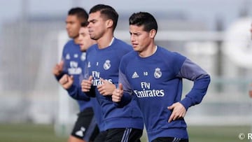 James y Pepe regresan al grupo y podrían estar en Balaídos