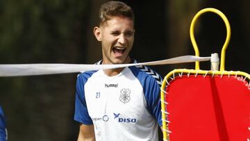 Jorge Sáenz: "En el derbi hay que tirar de corazón y alma"