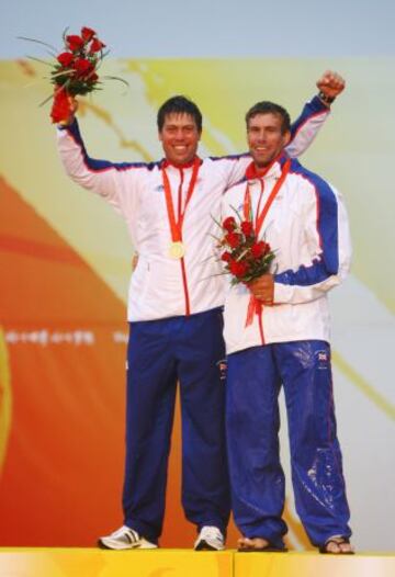 Andrew Simpson ganó la medalla de oro en los Juegos Olímpicos de Pekin en 2008.