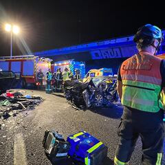 Grave accidente en Madrid por culpa de un ‘kamikaze’ en sentido contrario