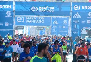 Así vivió la gente el Maratón de Santiago 2018