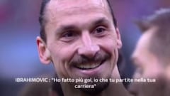 ¿Pensaban que Ibra sólo era así fuera del campo? Atentos a lo que le dice a un rival en pleno córner