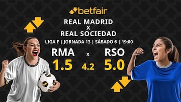 Real Madrid vs. Real Sociedad: horario, dónde ver, pronósticos y clasificación
