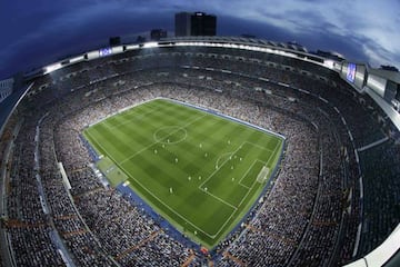 Estadio Santiago Bernab&eacute;u (Real Madrid).
