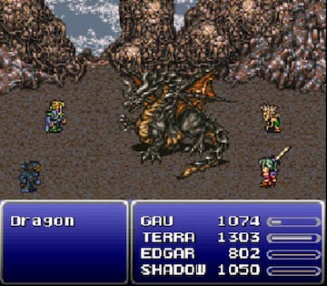 Captura de pantalla - Final Fantasy VI (SNES)