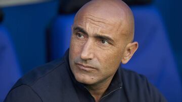 Abelardo Fernández, durante el encuentro que disputó el Alavés ante el Betis.